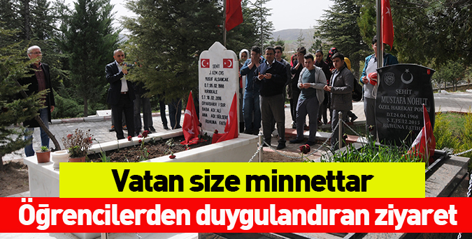 Vatan size minnettar!