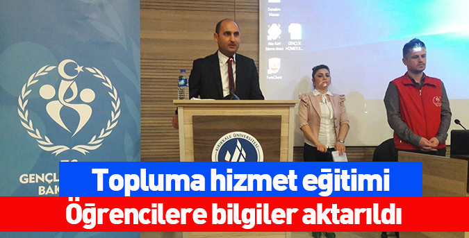 Topluma hizmet eğitimi