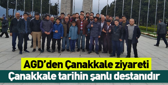 AGD’den Çanakkale ziyareti