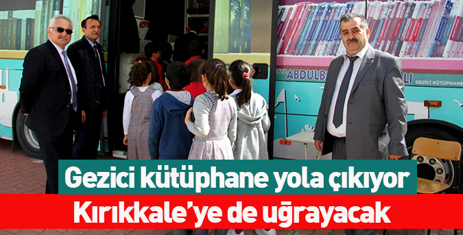 Gezici kütüphane yola çıkıyor