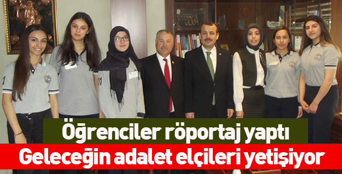 Geleceğin adalet elçileri yetişiyor