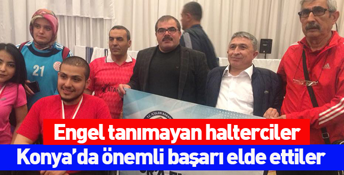 Engel tanımayan halterciler