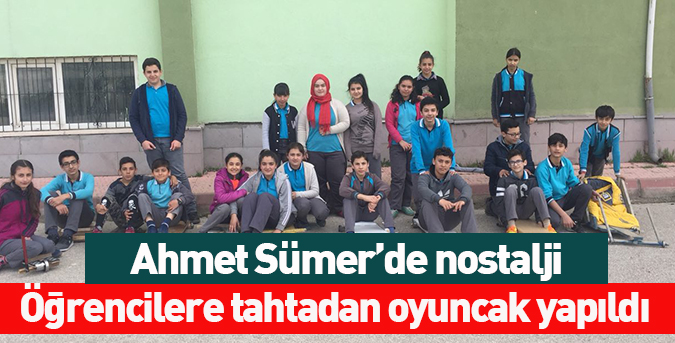 Ahmet Sümer’de nostalji