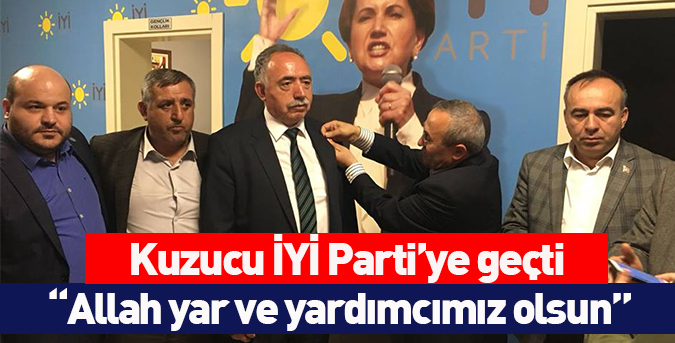 Kuzucu İYİ Parti’de