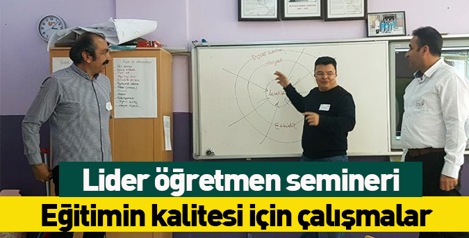 Lider öğretmen semineri