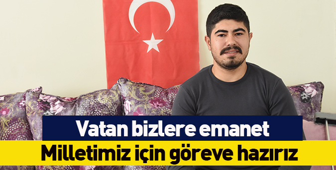 Her zaman göreve hazırız