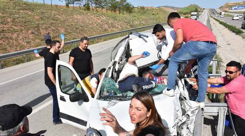 112 görevlisinin yaralıyı kurtarma çabası