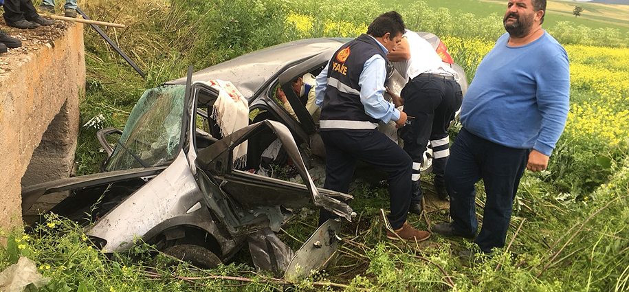 Trafik kazasında 1 kişi öldü