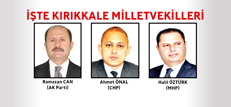 İşte Kırıkkale Milletvekilleri