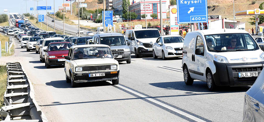 70 bin trafiğe kayıtlı araç var