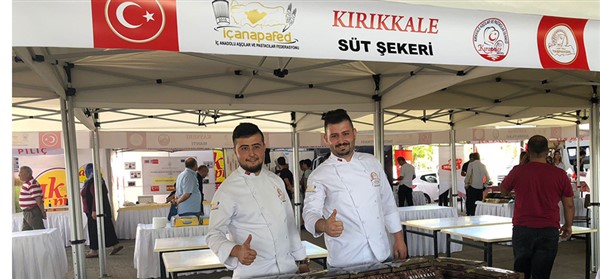 Kırıkkaleli usta aşçılar festivalde