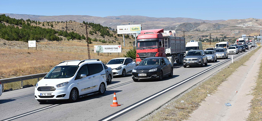 Trafiğe havadan takip!