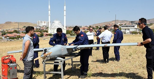 İnsansız Hava Aracı "Çağatay" Trafik Denetimine Katıldı