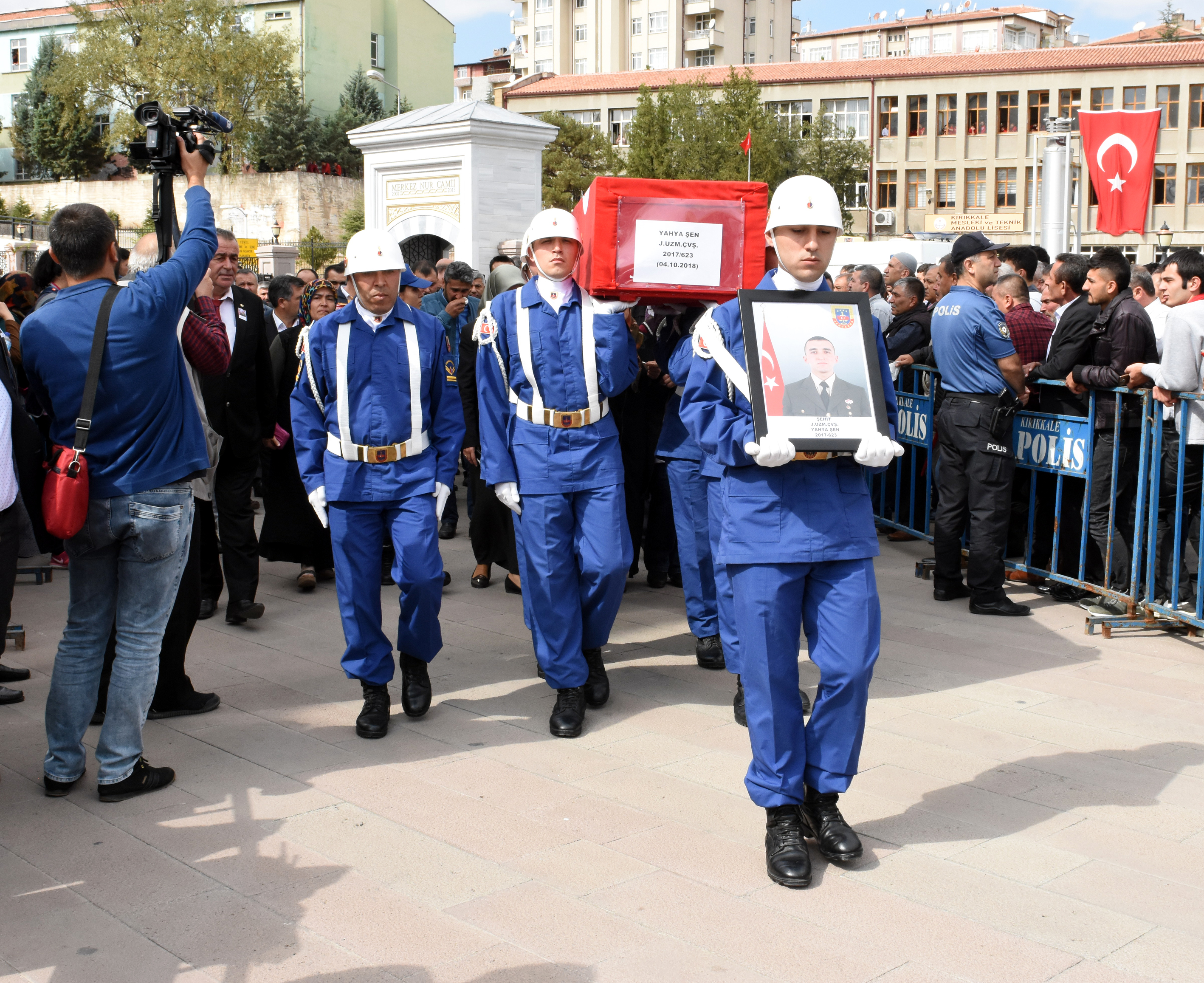 Kırıkkale Şehidini Uğurladı