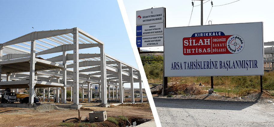 Silah İhtisas Organize Sanayi Bölgesi'nde inceleme