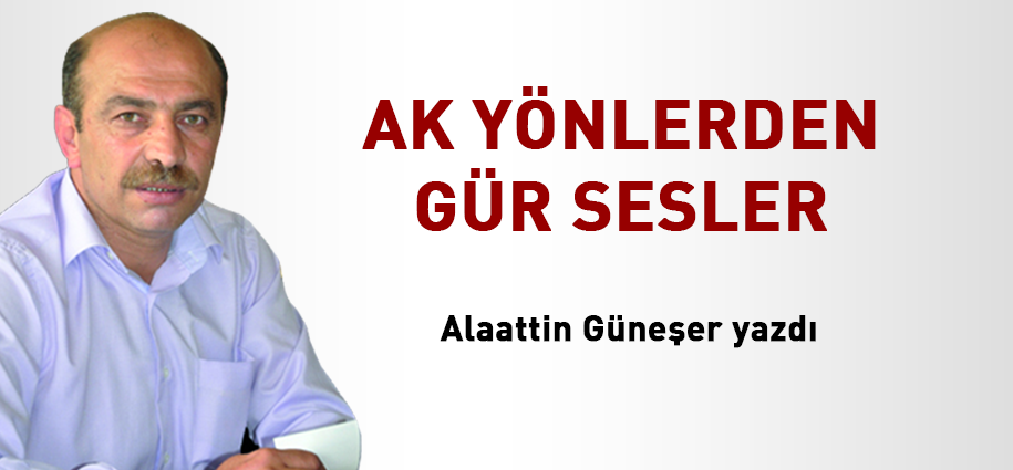 AK yönlerden gür sesler