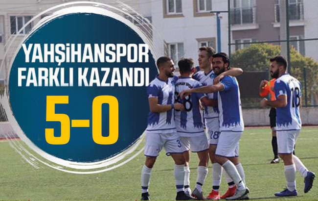 Yahşihanspor yine farklı kazandı