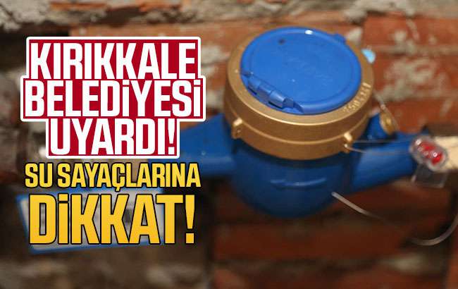 Su sayaçlarını donmaya karşı koruyun