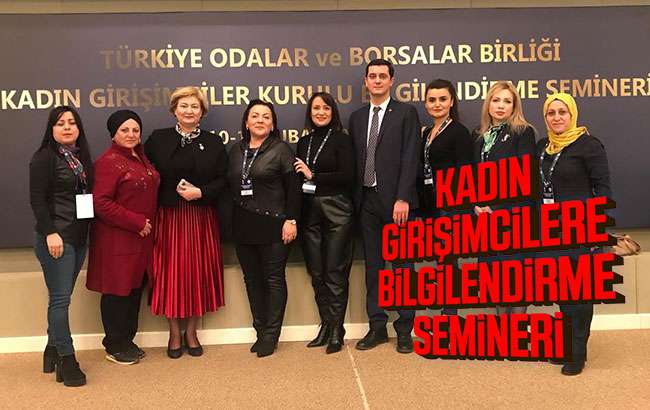 Kadın Girişimciler Bilgilendirme Semineri