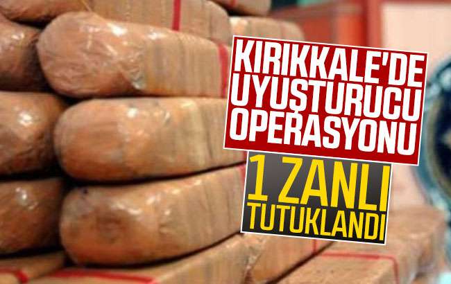 Kırıkkale’de uyuşturucu operasyonu