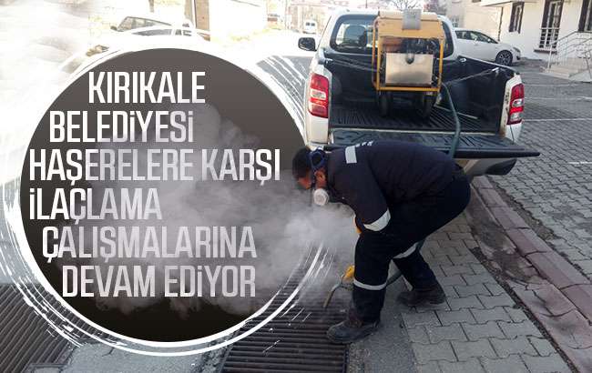 Yıl boyunca ilaçlama çalışmaları devam ediyor