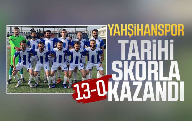 Yahşihanspor'dan tarihi fark!