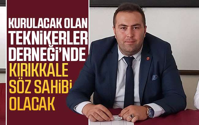 Kırıkkale Teknikerler Derneği basın açıklaması