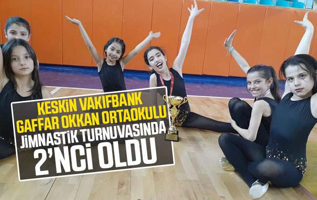 Keskin Vakıfbank 2’nci oldu