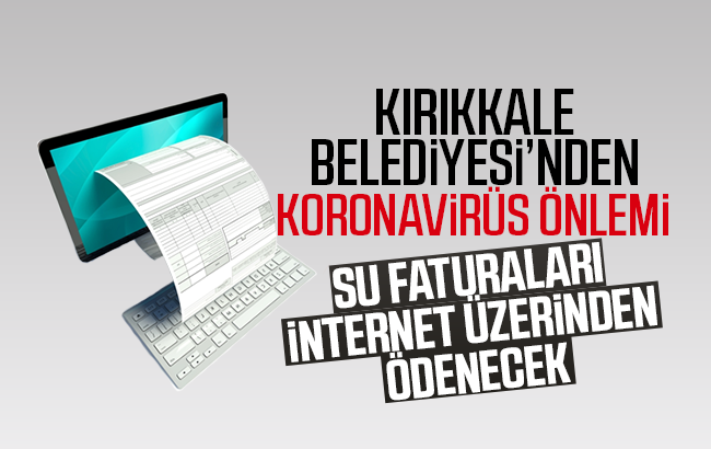 Su faturaları internet üzerinden ödenecek