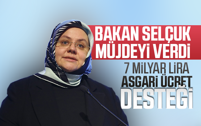 7 milyar lira asgari ücret desteği