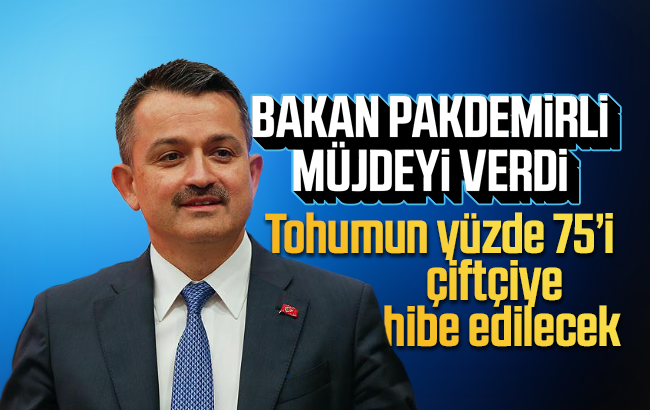 Çiftçiye tohum hibesi yapılacak