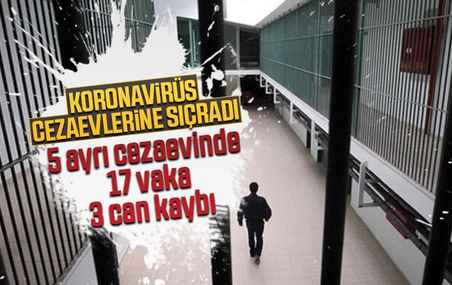 Koronavirüs cezaevlerine sıçradı