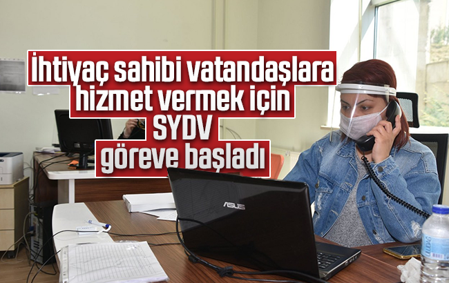 ‘SYDV Çağrı Merkezi’ göreve başladı