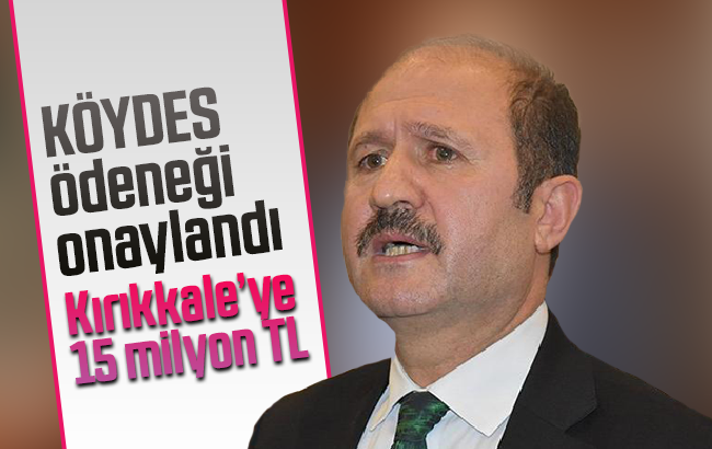 2020 yılı KÖYDES ödeneği onaylandı