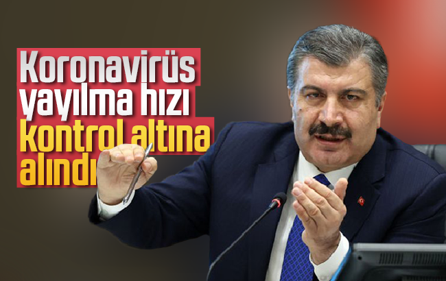 Koronavirüs yayılma hızı kontrol altına alındı