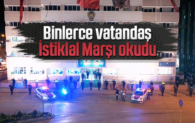 Kırıkkale’de 23 Nisan coşkusu: Binlerce vatandaş İstiklal Marşı okudu