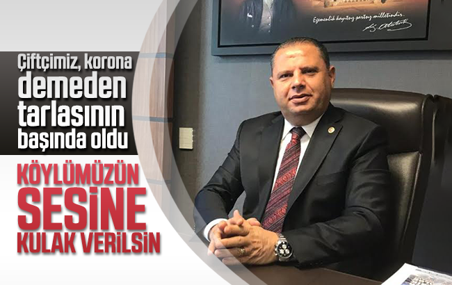 Öztürk, “Çiftçi milletin efendisidir”