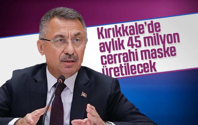 Kırıkkale’de 45 milyon maske üretilecek