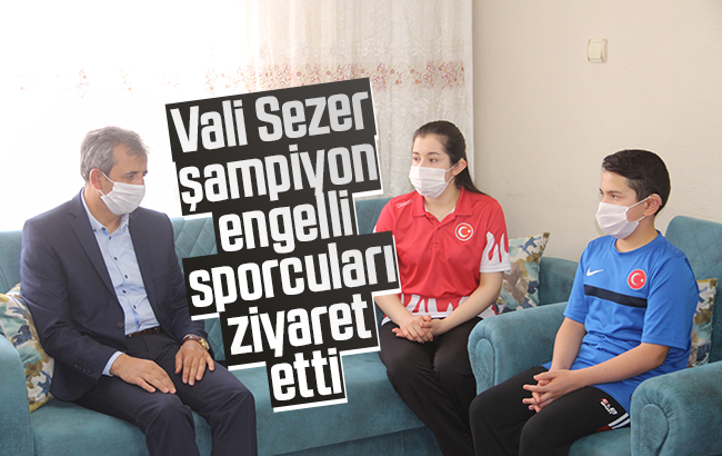 Vali Sezer: 'Bizler çocukların başarısı için emirlerindeyiz'