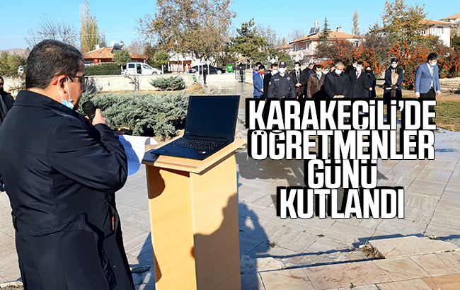 Karakeçili’de Öğretmenler Günü kutlandı