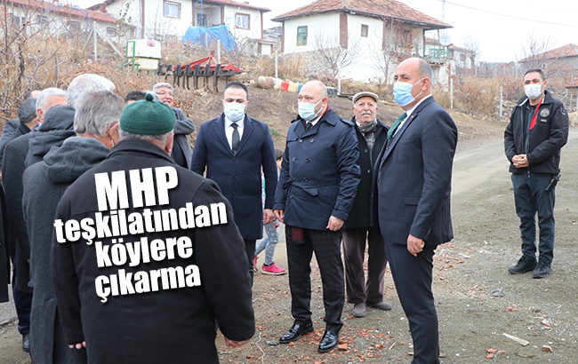 MHP teşkilatından köylere çıkarma