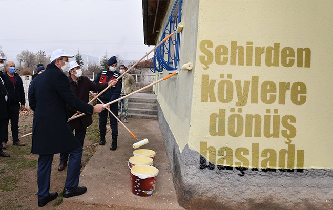 Köylerde yaşam standardı yükseliyor, vatandaşlar köylere göç ediyor