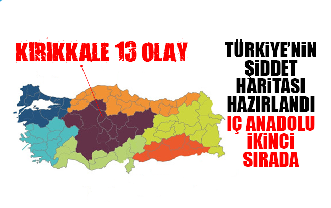 Türkiye’nin ‘2020 Silahlı Şiddet Haritası’ oluşturuldu