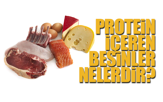 Protein içeren besinler nelerdir? Yüksek proteinli besinler nelerdir? Sporcular için yüksek proteinli besinler