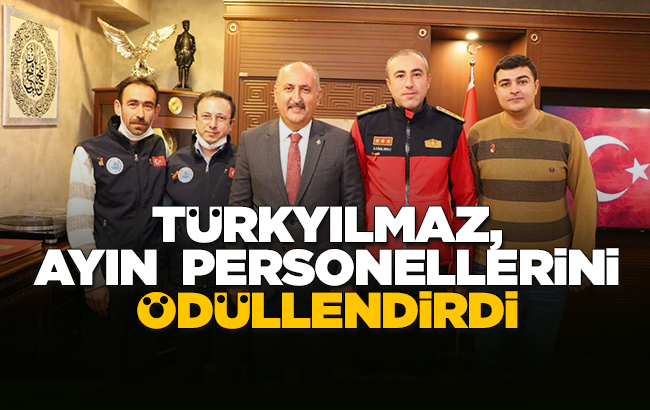 Başkan Türkyılmaz başarılı personelleri ödüllendirdi