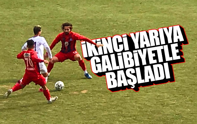 Kırıkkalespor, sezonun ikinci yarısına galibiyetle başladı