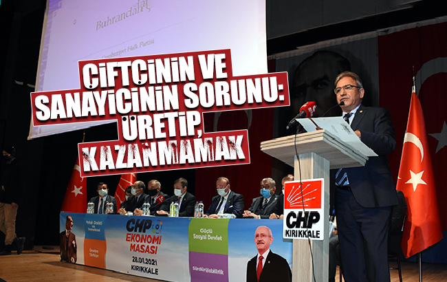 CHP Ekonomi Masası Heyeti, Kırıkkale'de iş dünyasının sorunlarını dinledi