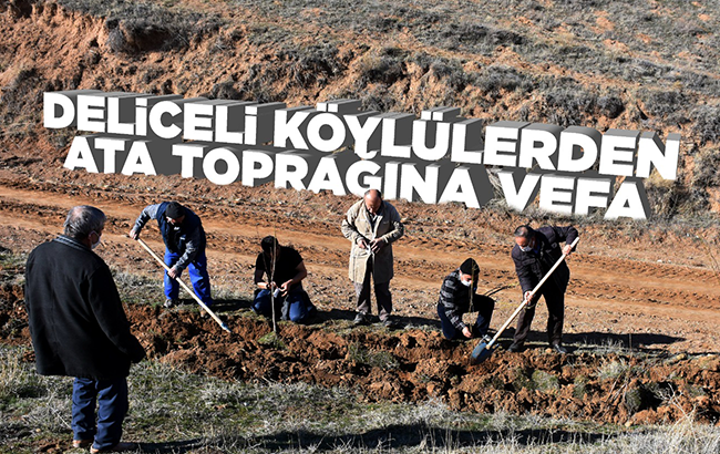 Deliceli köylülerden ata toprağına vefa