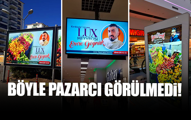 Böyle pazarcı görülmedi!