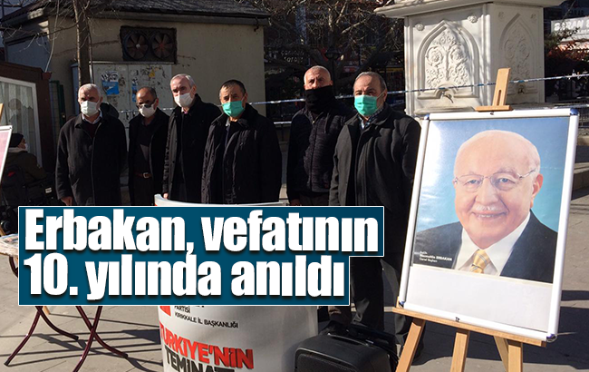 Saadet Partisi, Erbakan’ı andı